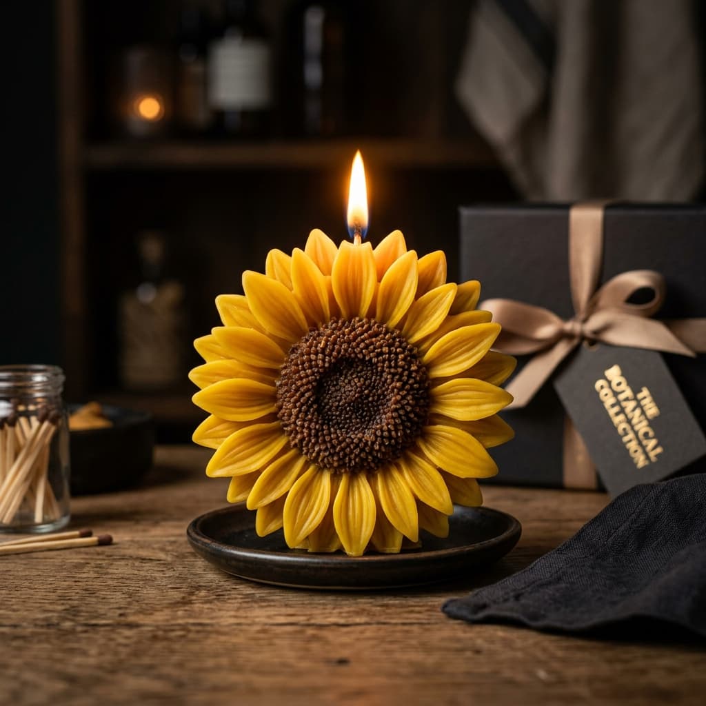 Sunflower Candle