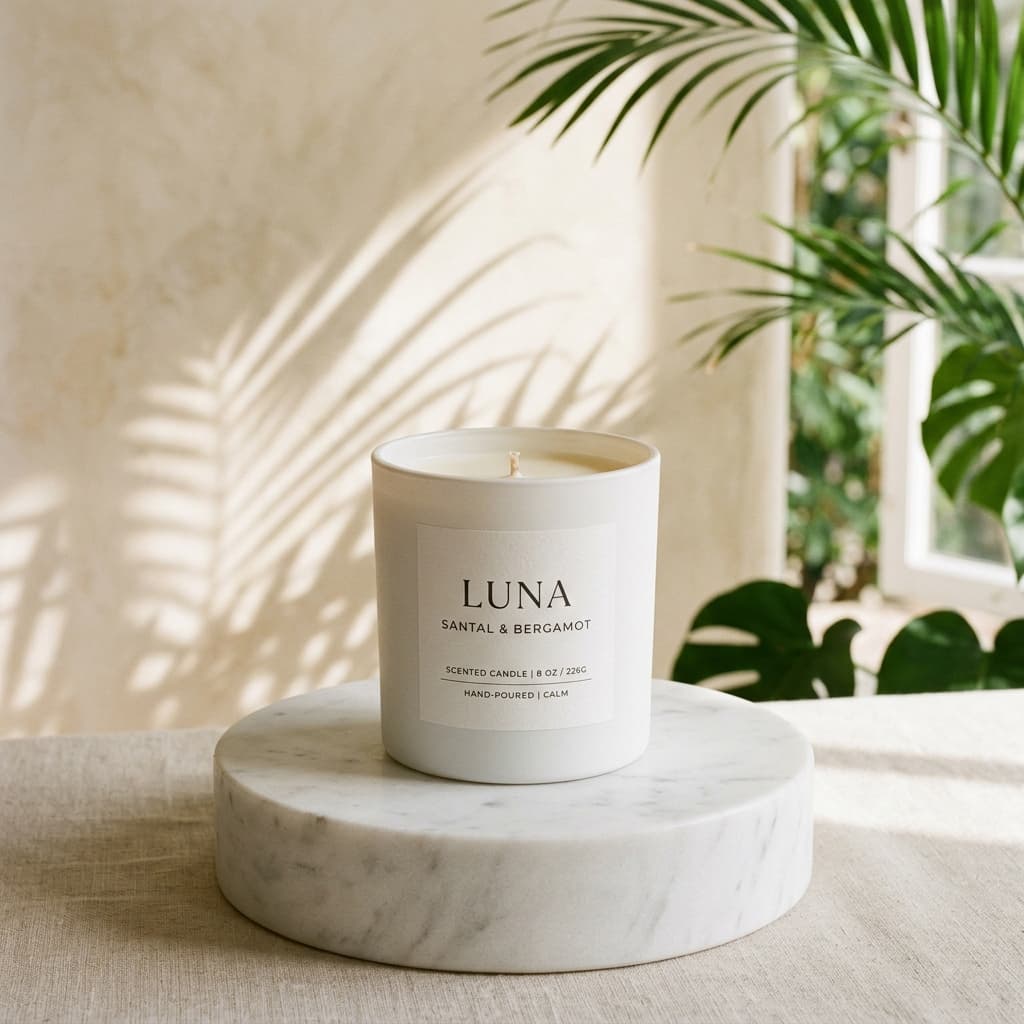 Signature Pedestal Candle